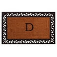 thumbnail image 1 of Calloway Mills Rembrandt Monogram Outdoor Doormat 30" x 48" (Letter D), 1 of 1