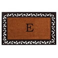 thumbnail image 1 of Calloway Mills Rembrandt Monogram Outdoor Doormat 30" x 48" (Letter E), 1 of 1