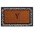 thumbnail image 1 of Calloway Mills Rembrandt Monogram Outdoor Doormat 30" x 48" (Letter Y), 1 of 1