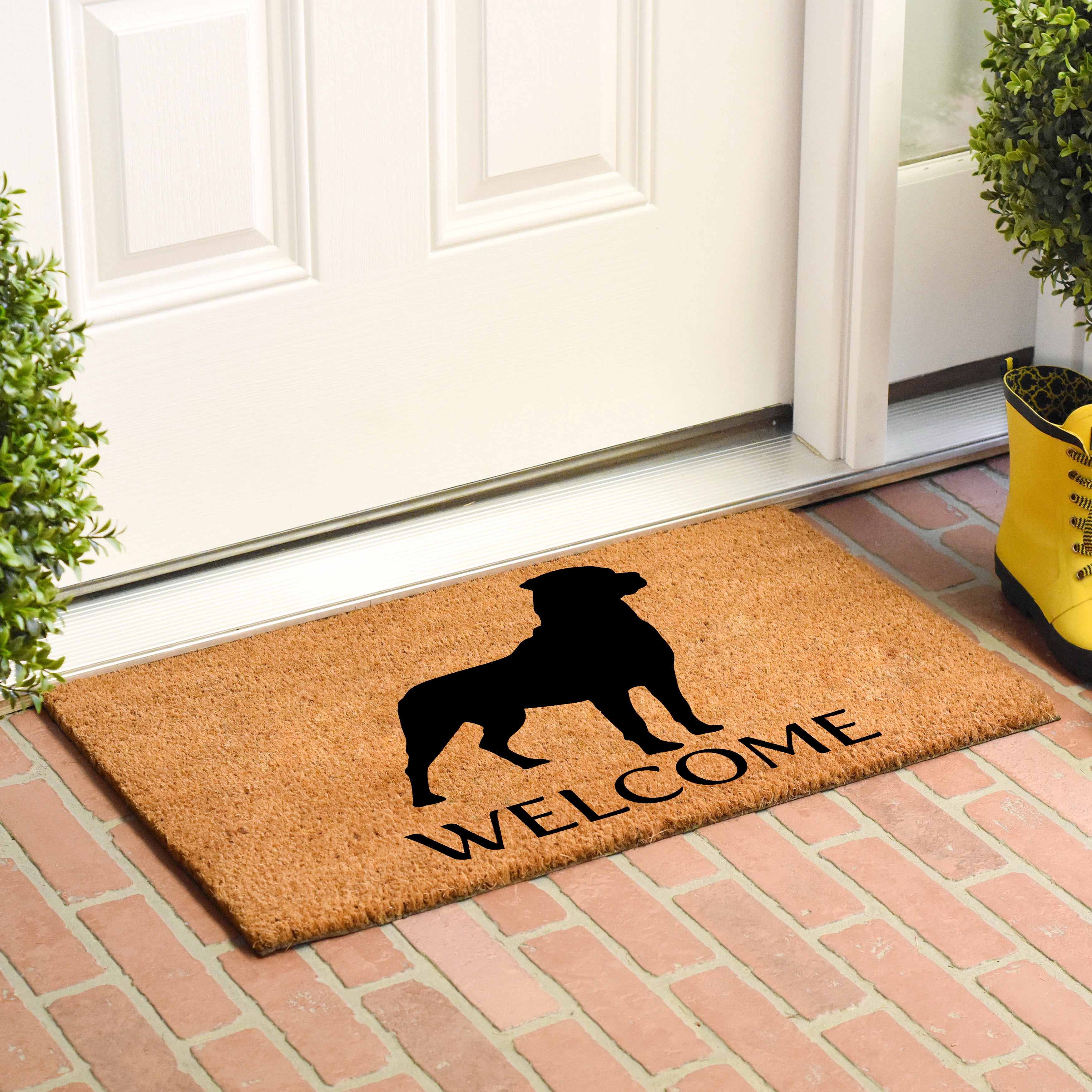 Calloway Mills Rottweiler Outdoor Doormat 24" x 36"