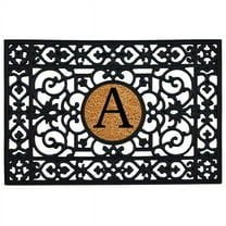 Calloway Mills Rubber Monogram Outdoor Doormat 2' x 3' (Letter M)