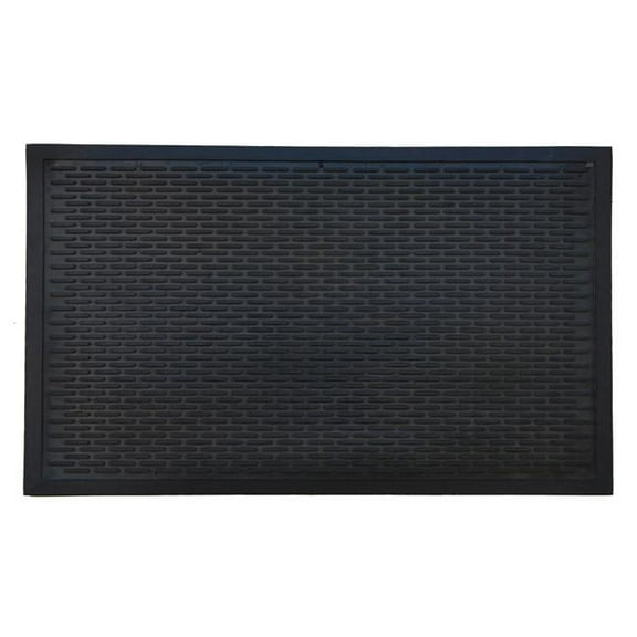 Calloway Mills Rubber Ridge Scraper Outdoor Doormat 3' x 5'