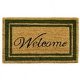 thumbnail image 1 of Calloway Mills Sage Green Border Welcome Outdoor Doormat 18" x 30", 1 of 1