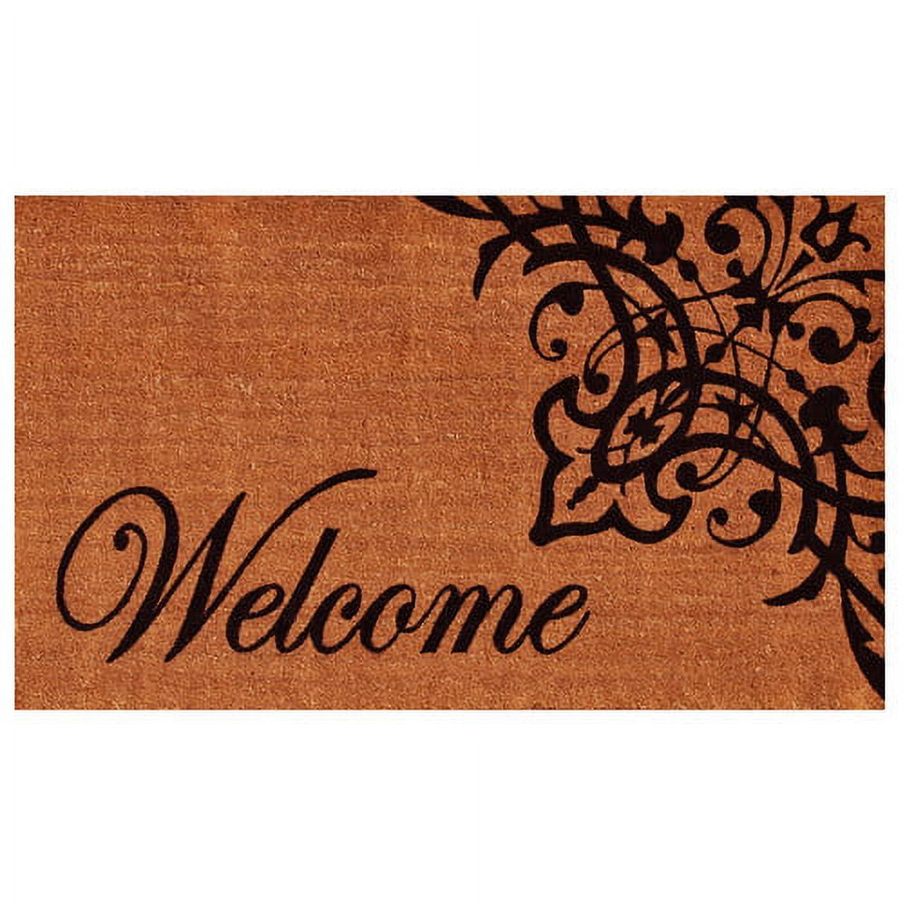 Calloway Mills Scroll Welcome Outdoor Doormat 3' x 6'