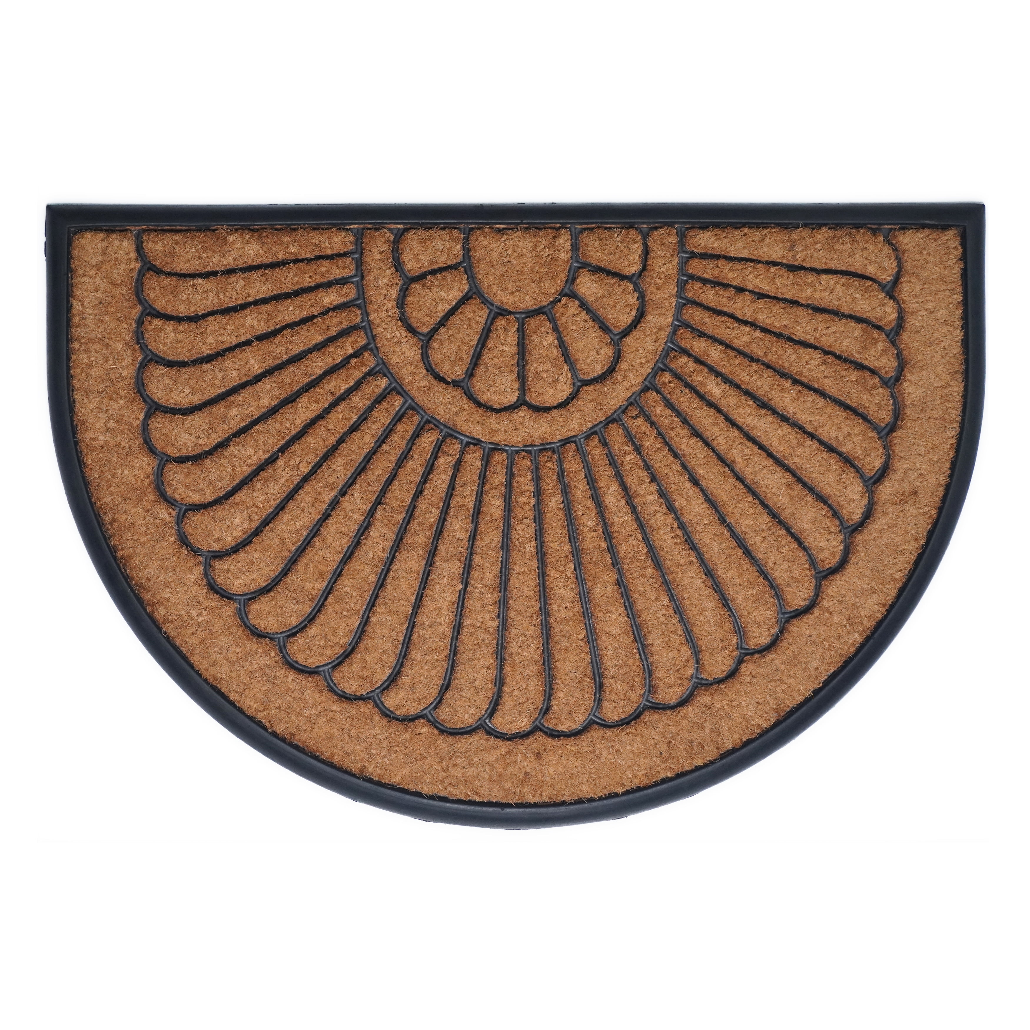 Momentum Mats Tuff Brush Coir Rubber Door Mat Shell (24 x 36 inches)