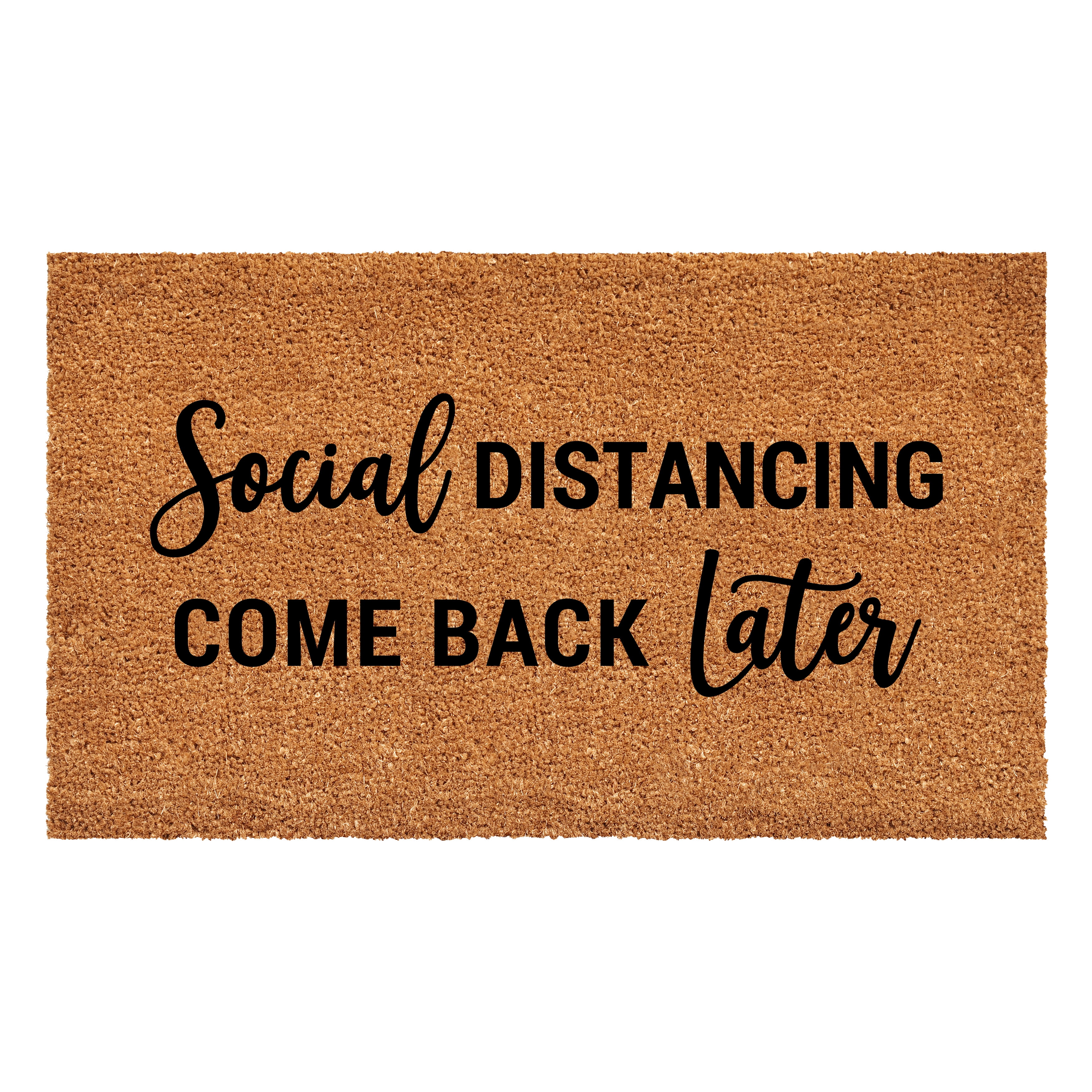 Calloway Mills Social Distancing Doormat, 17" x 29"
