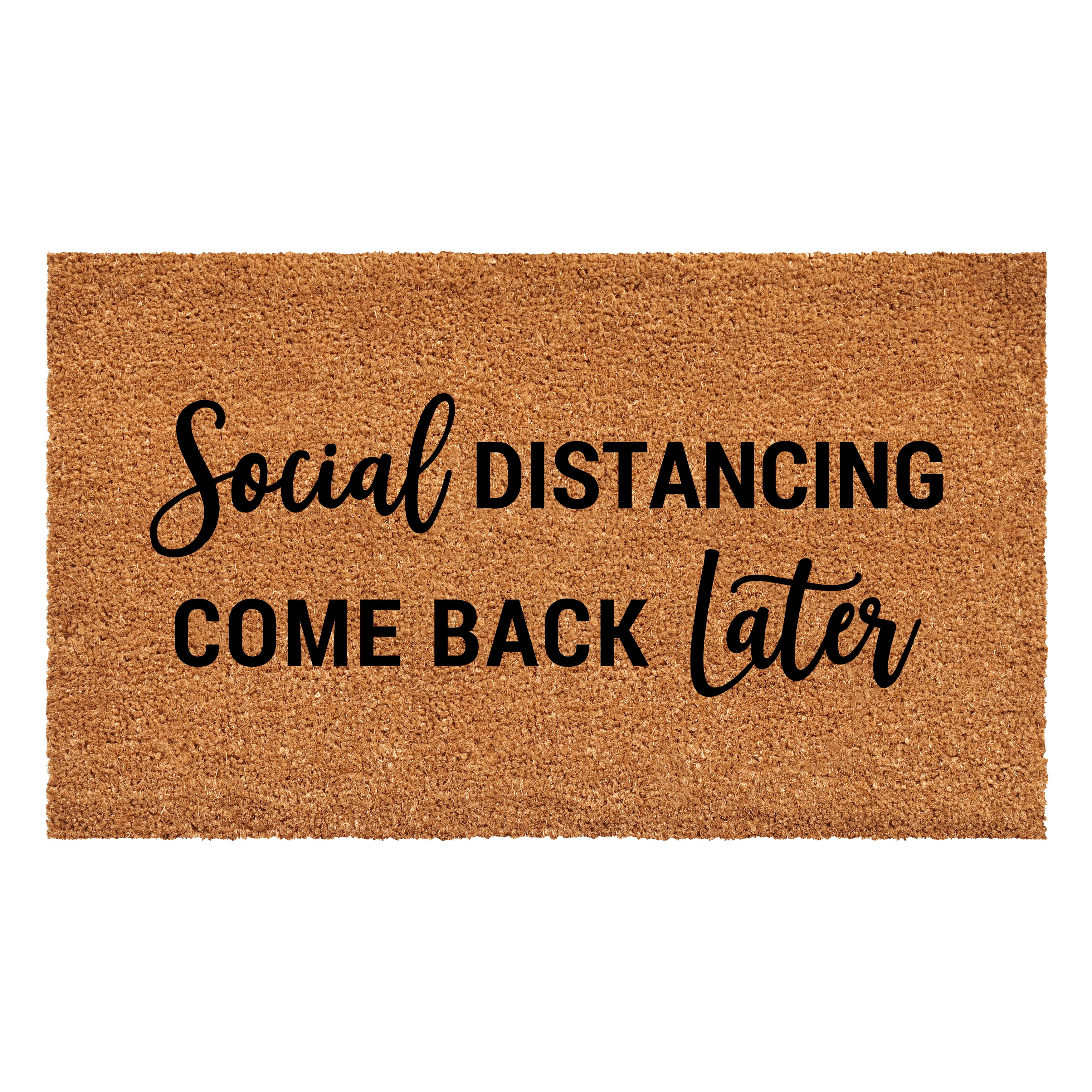 Calloway Mills Social Distancing Doormat, 24" x 36"