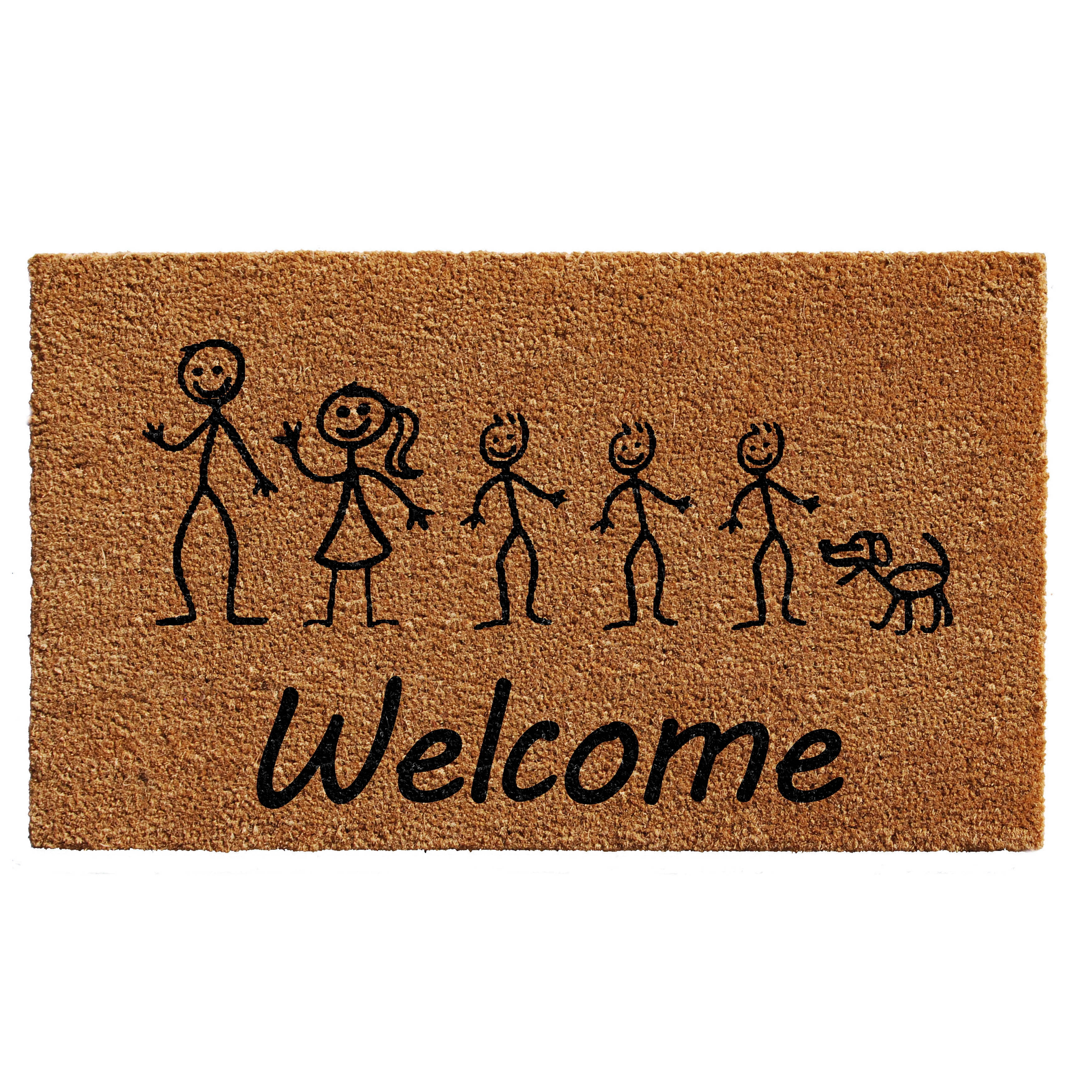 Calloway Mills 103501830 Stick Family Doormat 18 x 30
