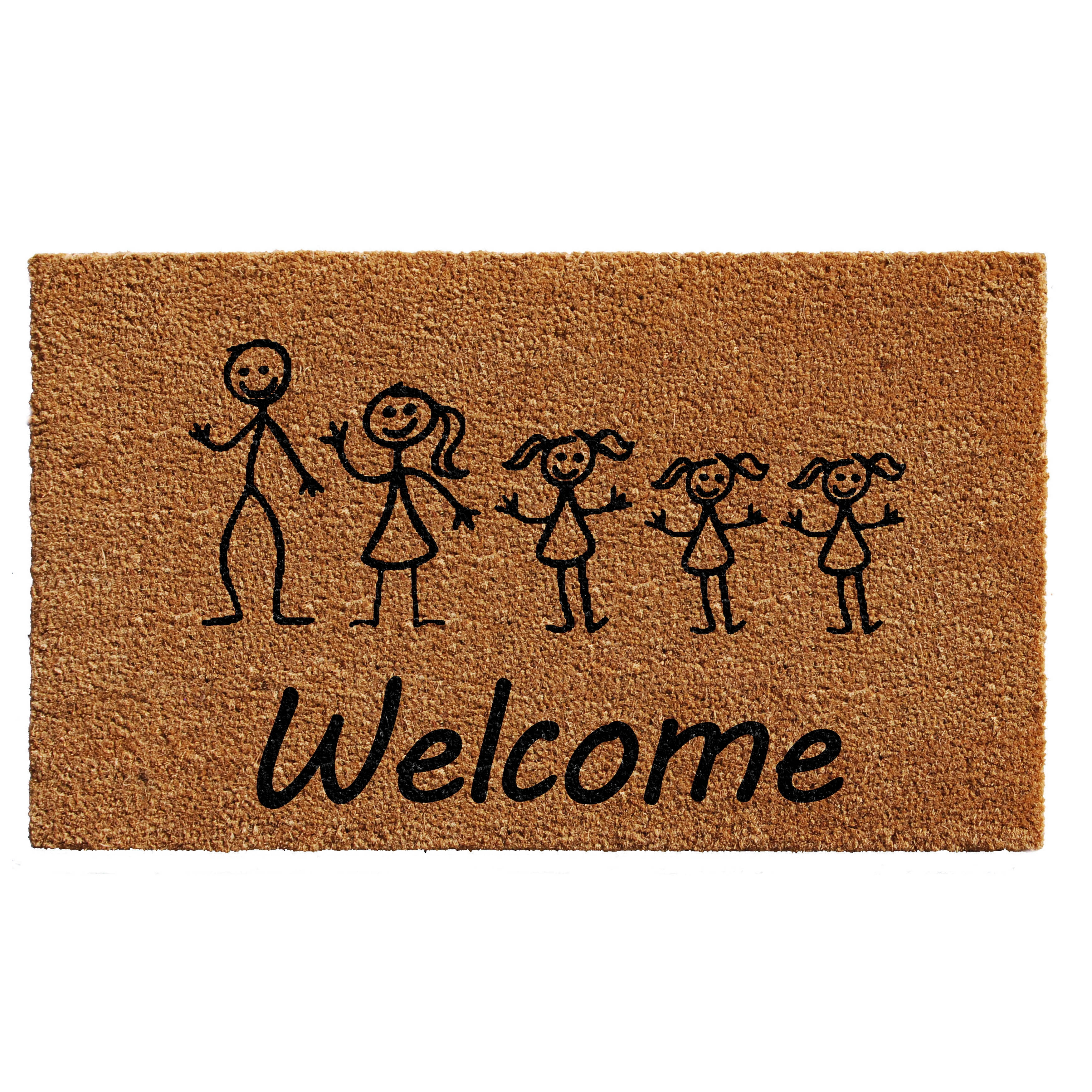 Stick Family Doormat