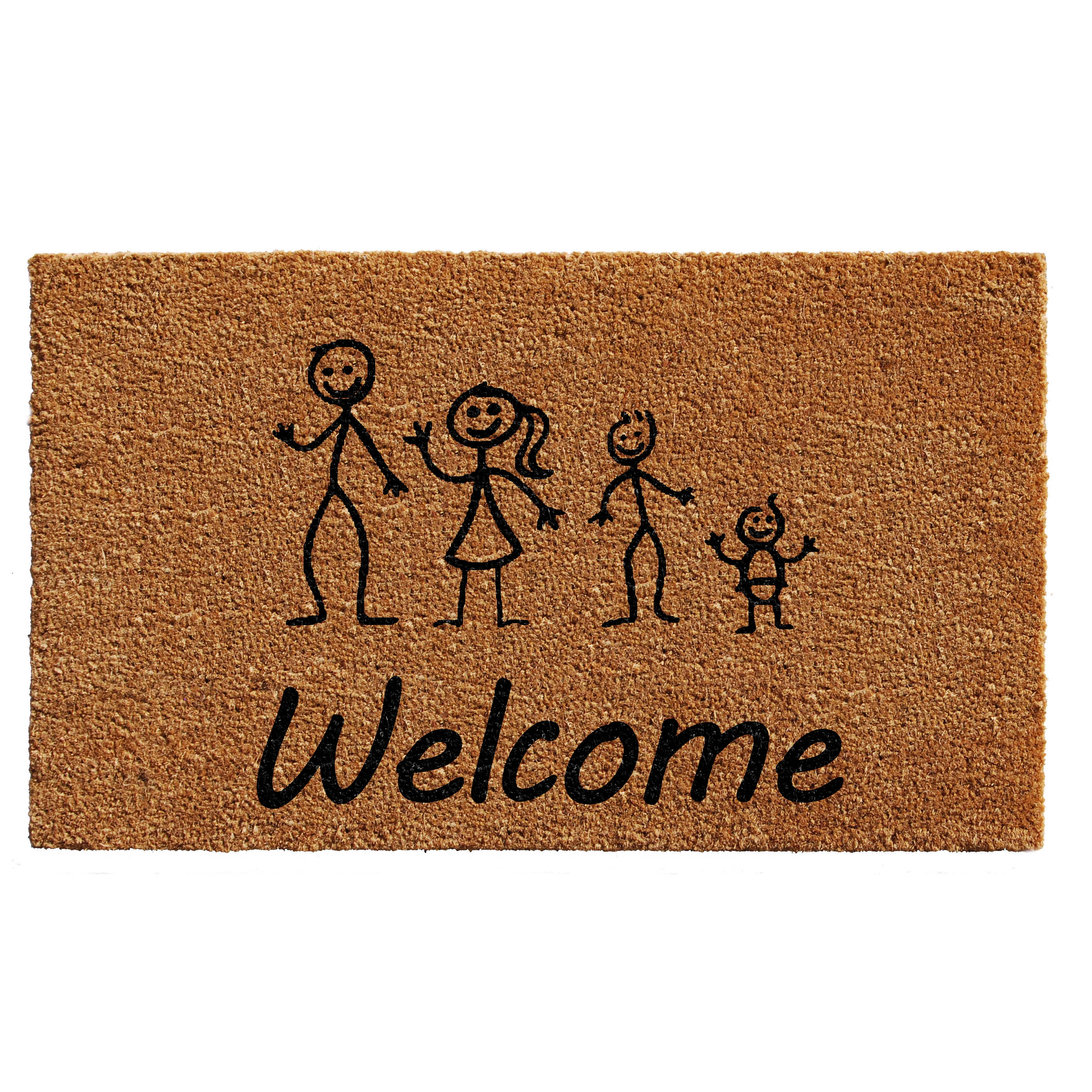 Stick Family Doormat