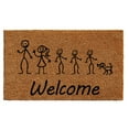 thumbnail image 1 of Calloway Mills Stick Family Outdoor Doormat 24" x 36", 1 of 2