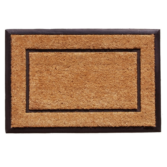 Calloway Mills Traditional Personalizable Brown Coir Indoor Doormat, 1' x 2'