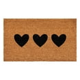 thumbnail image 1 of Calloway Mills Trio Hearts Doormat, 30" x 48", 1 of 5