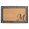 thumbnail image 1 of Calloway Mills Versailles Monogram Outdoor Doormat 22" x 36" (Letter M), 1 of 1