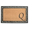 thumbnail image 1 of Calloway Mills Versailles Monogram Outdoor Doormat 22" x 36" (Letter Q), 1 of 1
