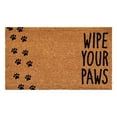 thumbnail image 1 of Calloway Mills Vertical Wipe your paws Doormat 24" x 36", 1 of 4