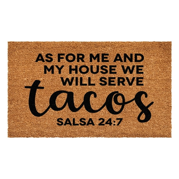 Calloway Mills We Serve Tacos Doormat 24" x 36"