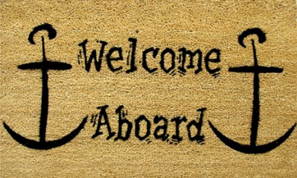 Calloway Mills Welcome Aboard Outdoor Doormat