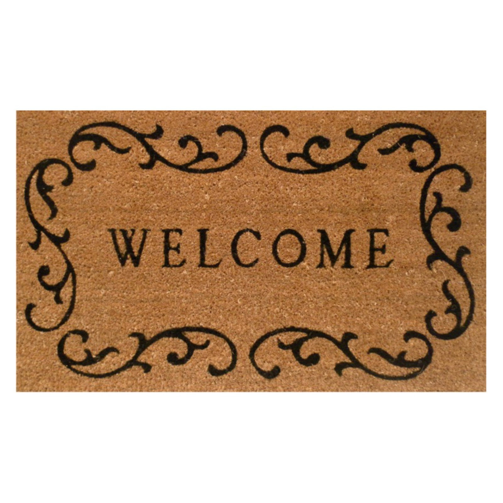 Calloway Mills Welcome Curlicue Outdoor Doormat 17" x 29"