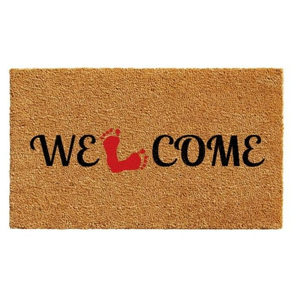 Calloway Mills Welcome Feet Outdoor Doormat