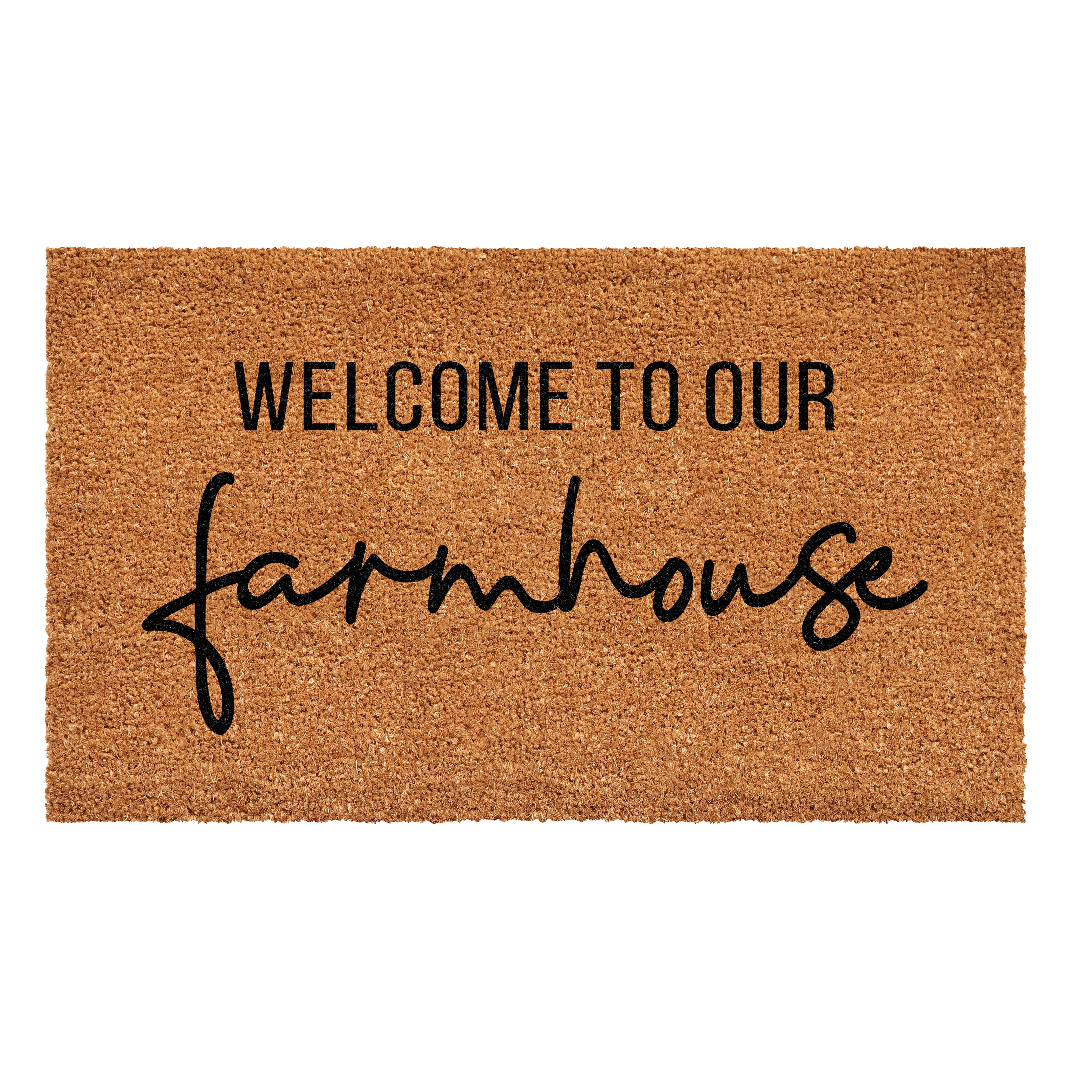 Calloway Mills Welcome to our Farmhouse Doormat 36" x 72"