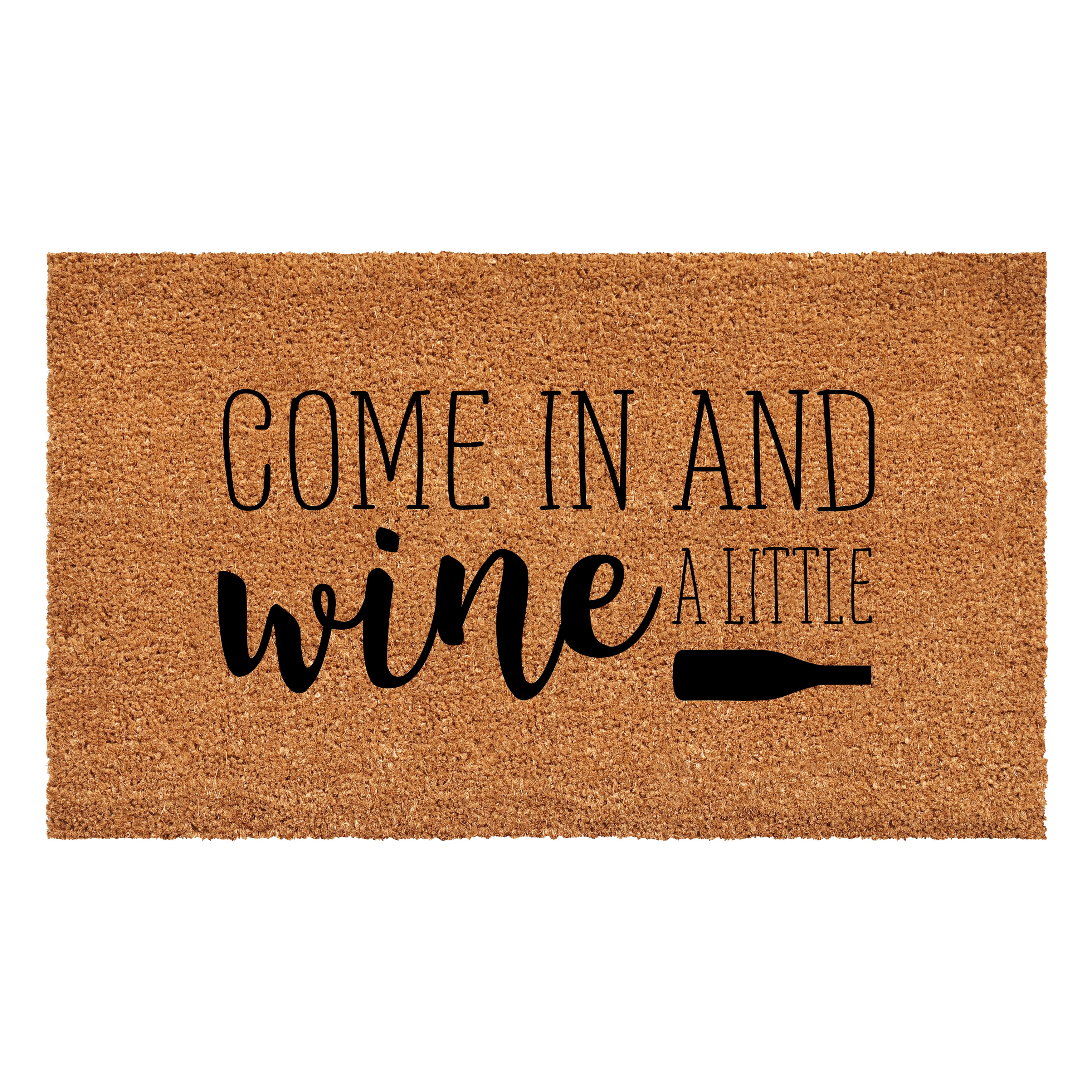 Calloway Mills Wine A Little Doormat, 24" x 36"