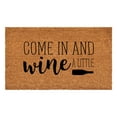 thumbnail image 1 of Calloway Mills Wine A Little Doormat, 24" x 36", 1 of 2