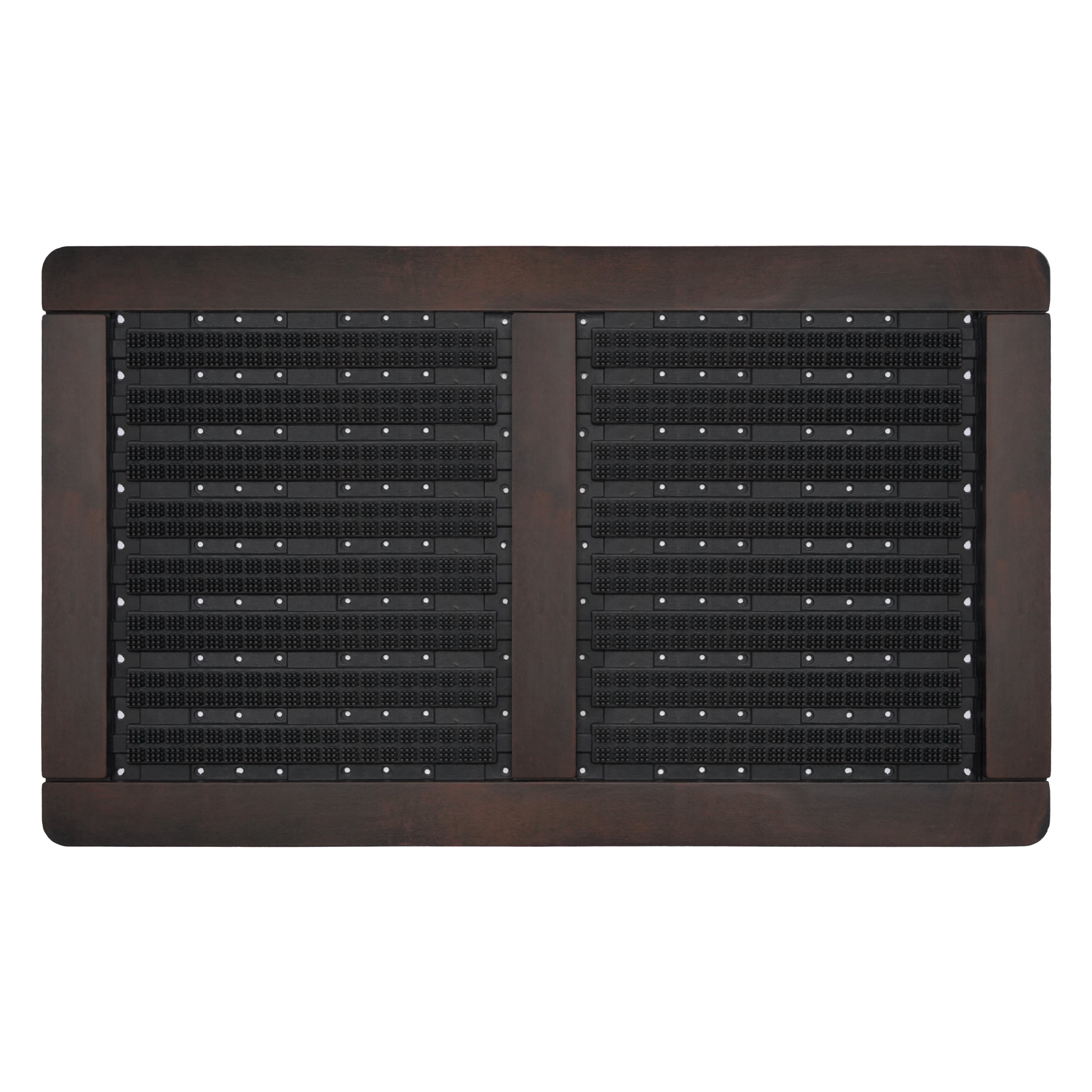 Calloway Mills Wooden Border Rubber Doormat 18 ''x 30''