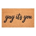 thumbnail image 1 of Calloway Mills Yay It's You Doormat 36" x 72", 1 of 6