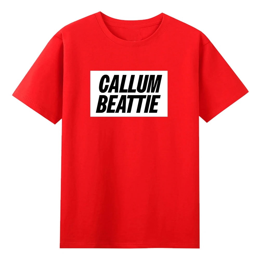 Callum Beattie Merch Shirt Unisex Tops Vintage Tee Jersey Outdoor Tee
