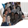 thumbnail image 1 of Callum Turner Blanket Handsome #1 Super Soft Throw Blanket Silky Flannel Lightweight for Sofa, Bed Blanket All Season Use 40""*50"" （100 * 130cm）, Style-2, 1 of 1