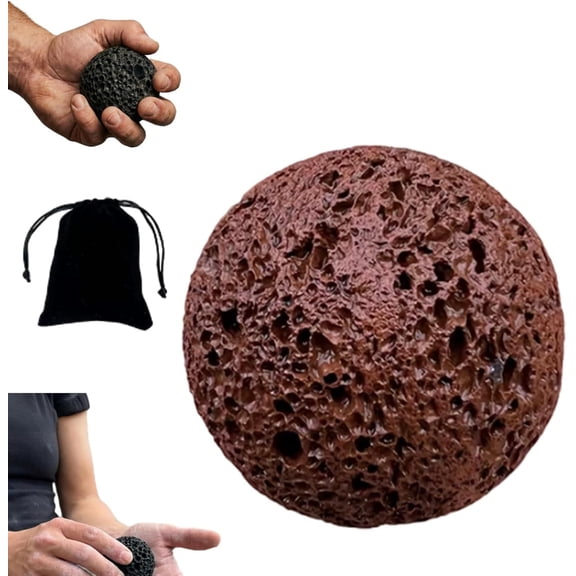Callus Ball Hand Grip Strengthener, Climbing Grip Trainer Finger, Forearm Strength Builder, Anti-Slip Massage Grip Ball, for Rock Climbing Weight Lifting Martial Arts, Hand Training Stress Relief