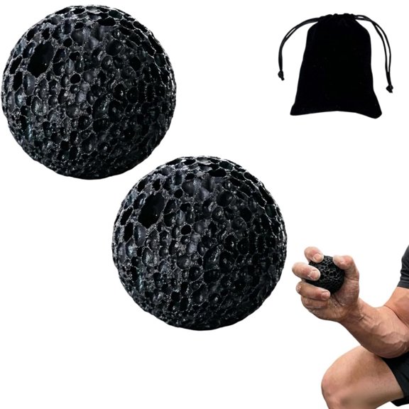 Callus Ball for Hand – Hand Grip Strengthener, Moon Grip Ball Callus Rock, Skin Conditioning Callus Building Grip Training Fidget, Rock Climbing Grip Trainer, Anti-Sweat Grip Strengthener