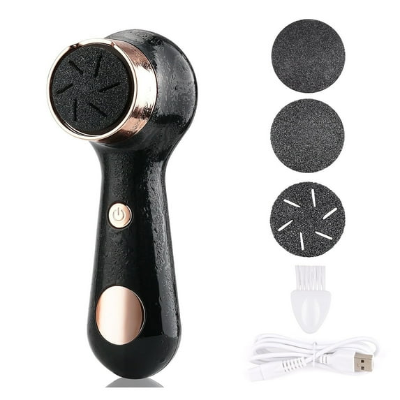 Callus Remover for Feet,Electric Foot File Callus Removers Rechargeable Waterproof Pedicure Tools Foot Scrubber Shaver Feet Care Tool for Cracked Heels Dead Skin (Golden)