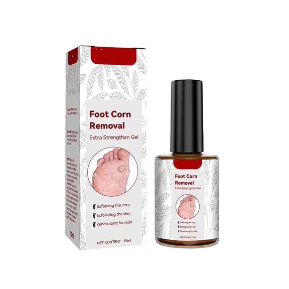 Callus Removers Foot Corn Removal Extra Strengthen Gel, Liquid Corn and Callus Remover, Corn Removers for Toes Extra Strength,Corn Remover Gel for Feet,10ml (1pcs)