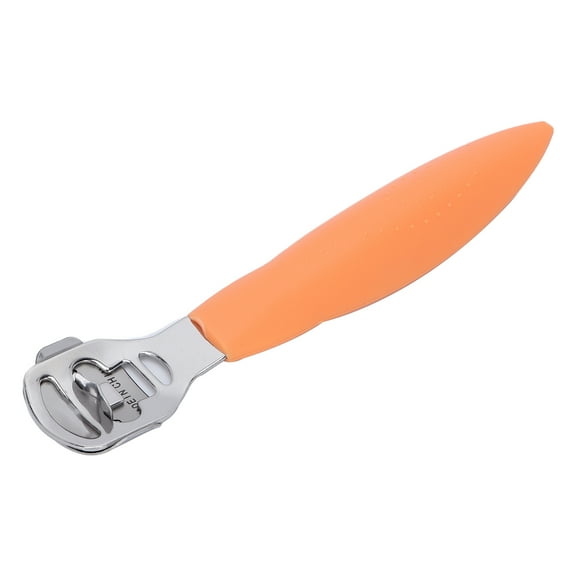 Callus Shaver Remover Stainless Steel Hard Skin Calluses Planer Pedicure Foot File ToolOrange