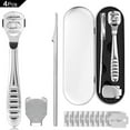 thumbnail image 1 of Callus Shaver Sets Include 10 Replacement Slices Callus Shavers and Foot File Heads Foot Care Tools Steel Handle Hard Skin Remover for Hand Feet, 1 of 8
