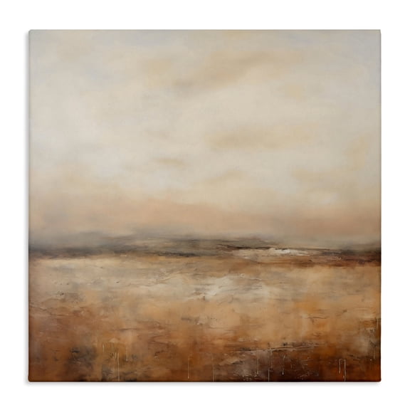 Stupell Industries Contemporary Calm Abstract Landscape Neutrals Canvas Art, 36 x 36, by Creative Studio