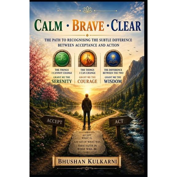 Self Help - Timeless Wisdom Calm, Brave, Clear: When to Accept, When to Act - and How to Know the Difference, (Paperback)