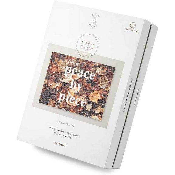 Calm Club Fall Leaves Jigsaw Puzzle, Fall Leaves