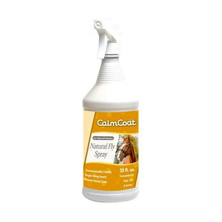 Calm Coat 192959818314 32 oz Natural Fly Spray for Dogs, Cats & Horses