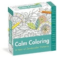 Calm Coloring PageADay(r) Calendar 2025 A Year of Zendoodle(r