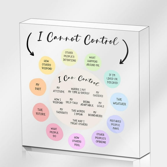 Calm Down Corner Sign, Mental Health Gifts, Psychology Therapy Office Desk Decor Plaque, Positive Affirmations Gifts for Women Counselor School Classroom