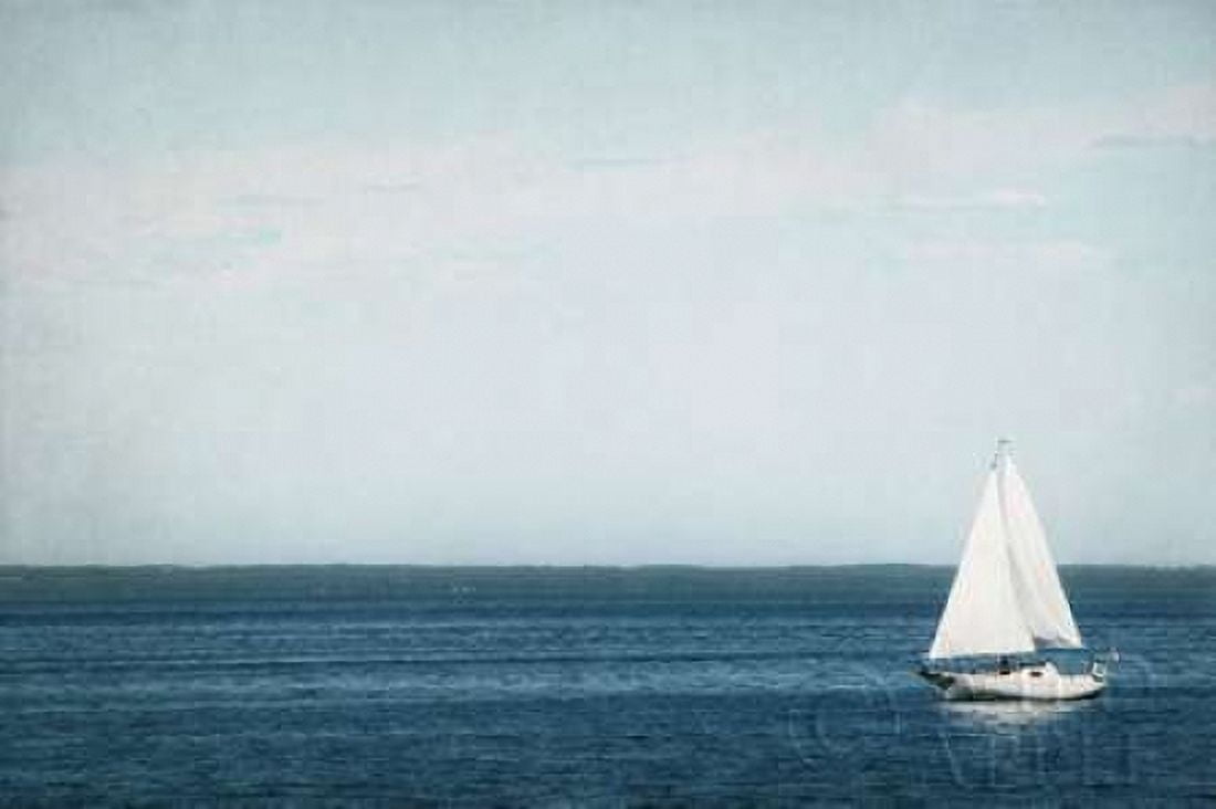 Calm Days II Canvas Art - Elizabeth Urquhart (24 x 36)