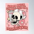 thumbnail image 1 of Calm Down I'Ve Done This On A Mannequin Poster Wall Art, Modern Wall Decor, 8x12 UNFRAMED, 1 of 3