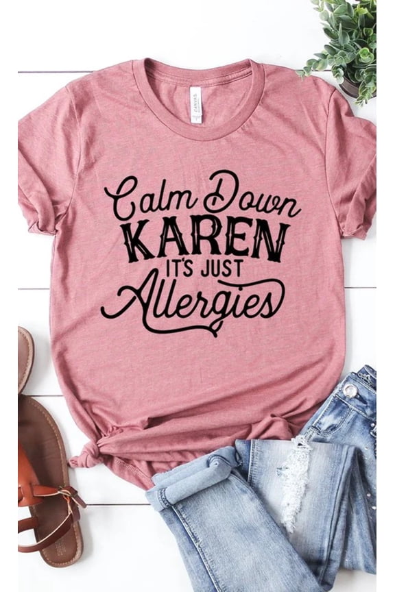 Calm Down Graphic Tee T-Shirt