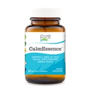 Pure Essence Labs - CalmEssence, Stress, Calm & Relaxation Support Supplement - 30 Vegetarian Capsules