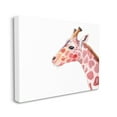 thumbnail image 1 of Calm Giraffe Portrait Red Brown Safari Animal 20 in x 16 in Painting Canvas Art Print, by Stupell Home Décor, 1 of 6