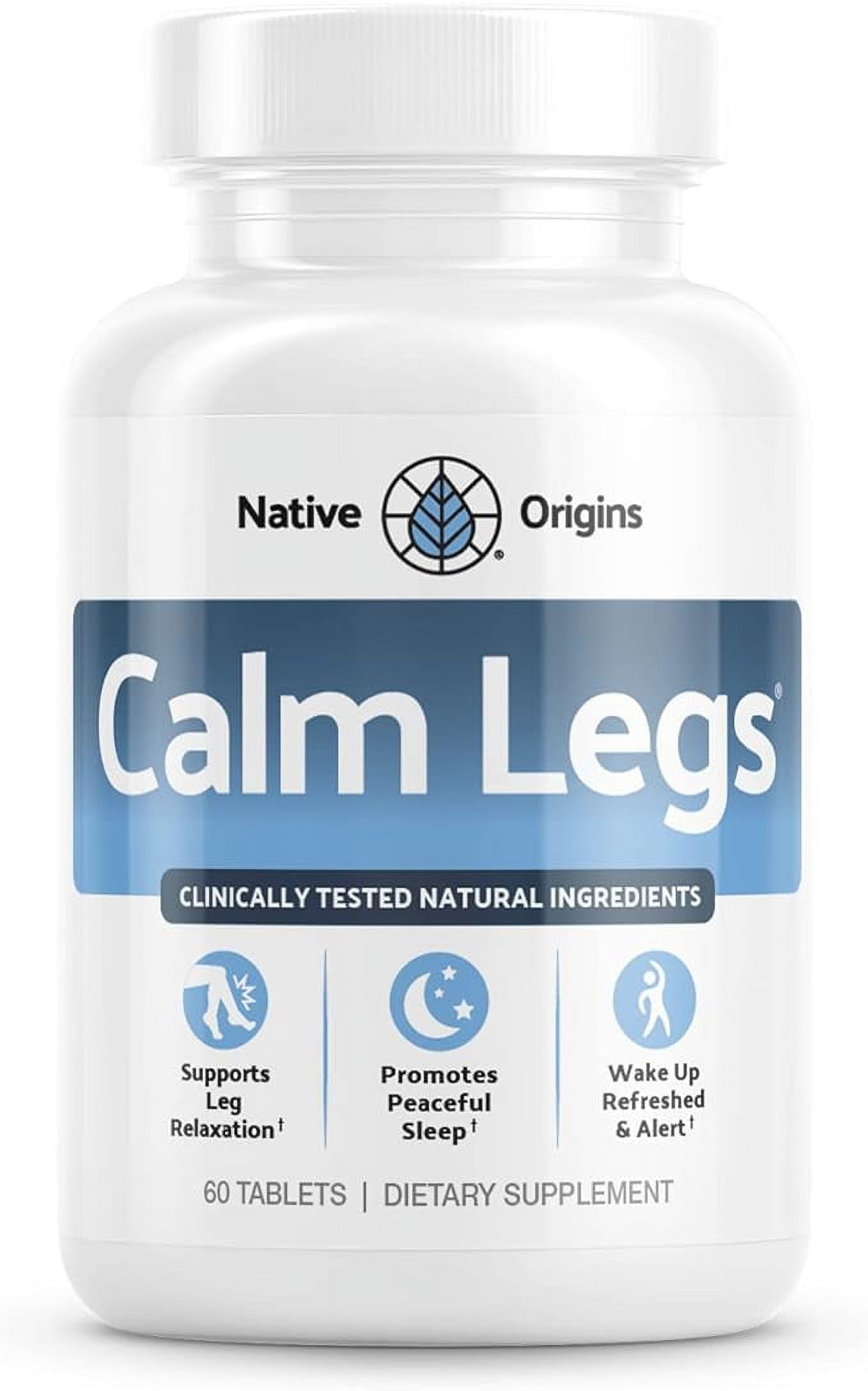 Calm Legs Natural for Natural Itching, Crawling, Tingling and Agitated