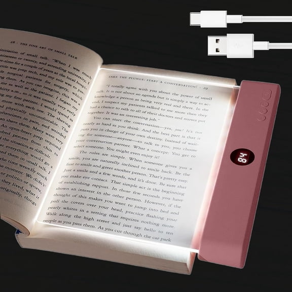 Calm Oasis Book Light, Reading Light - Smart LED Reading Lights for Books in Bed, PLUS Model
